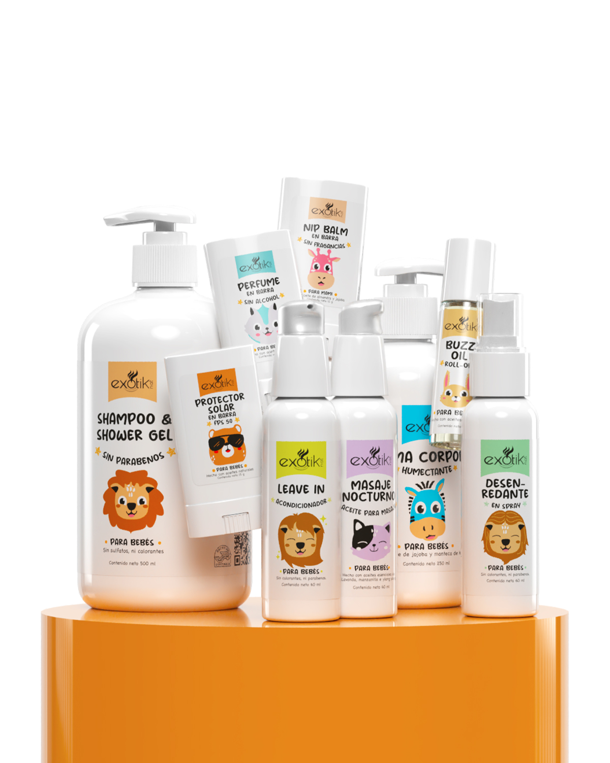 BABY CARE DE EXOTIK NAT LLEGA A BEBÉ JUGUETÓN DE CEMACO